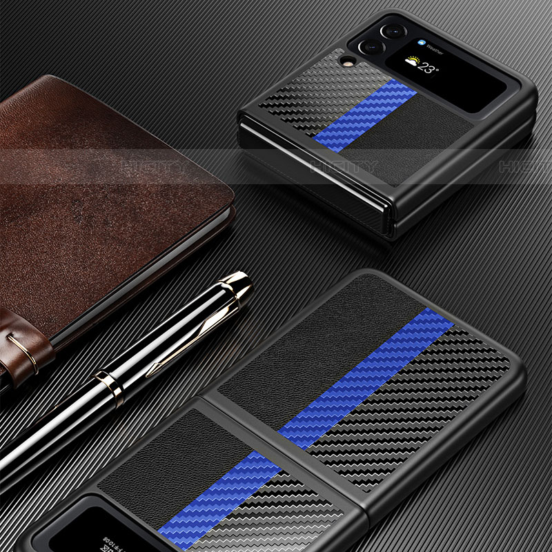 Handyhülle Hülle Hartschalen Kunststoff Schutzhülle Tasche Matt L05 für Samsung Galaxy Z Flip4 5G