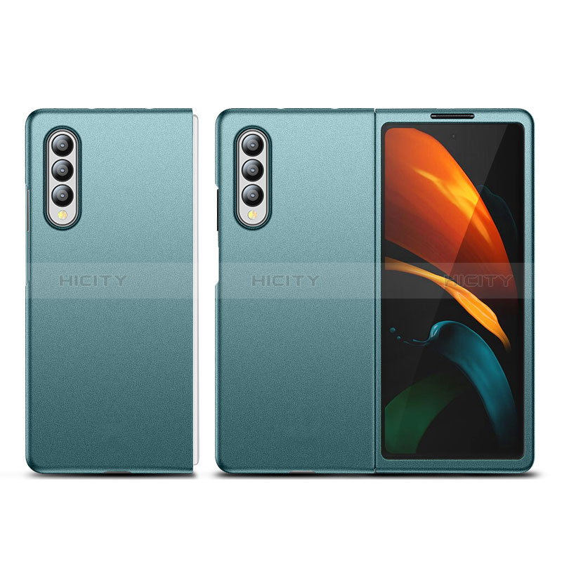 Handyhülle Hülle Hartschalen Kunststoff Schutzhülle Tasche Matt L06 für Samsung Galaxy Z Fold3 5G groß
