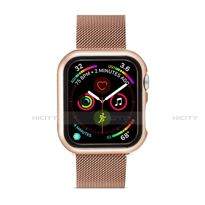 Handyhülle Hülle Hartschalen Kunststoff Schutzhülle Tasche Matt M01 für Apple iWatch 5 44mm groß