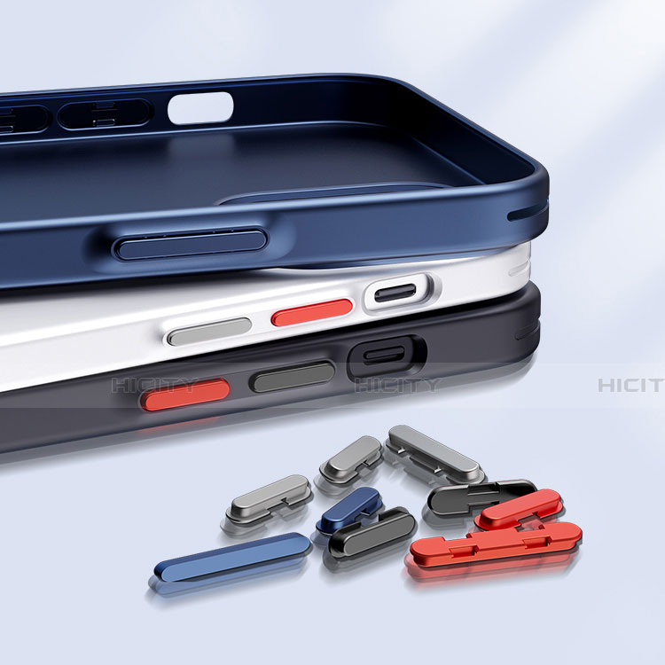 Handyhülle Hülle Hartschalen Kunststoff Schutzhülle Tasche Matt P02 für Apple iPhone 12 Mini