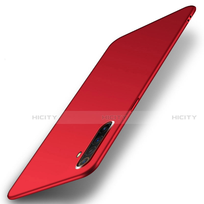 Handyhülle Hülle Hartschalen Kunststoff Schutzhülle Tasche Matt P02 für Realme X50 Pro 5G Rot