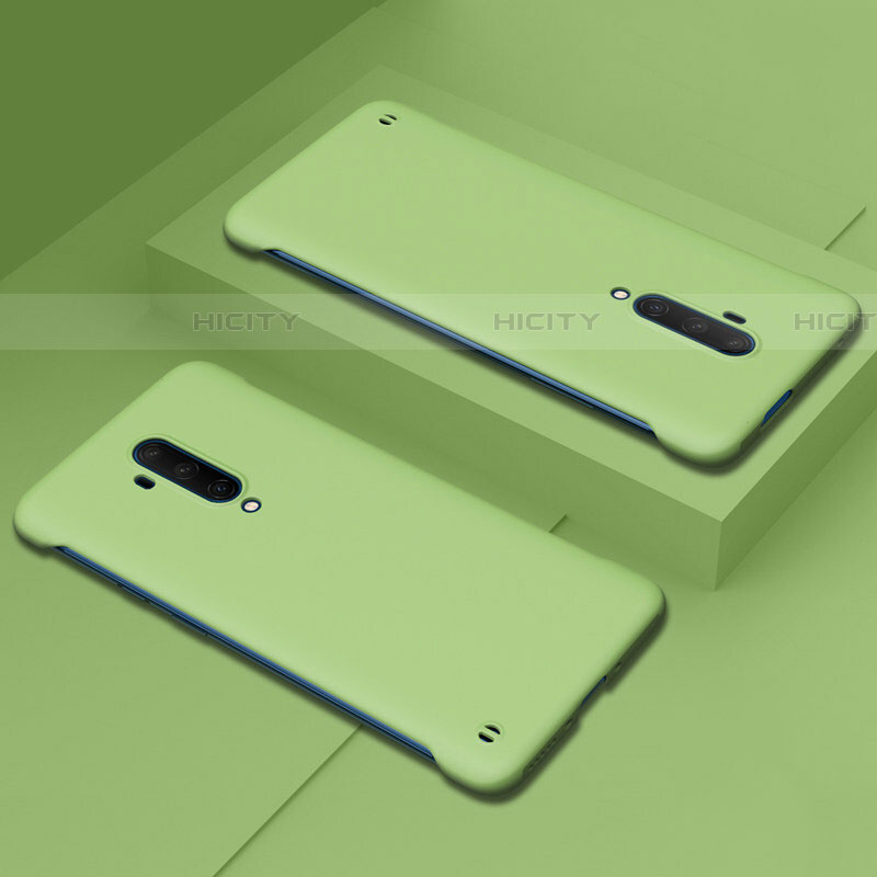 Handyhülle Hülle Hartschalen Kunststoff Schutzhülle Tasche Matt P03 für OnePlus 7T Pro Grün