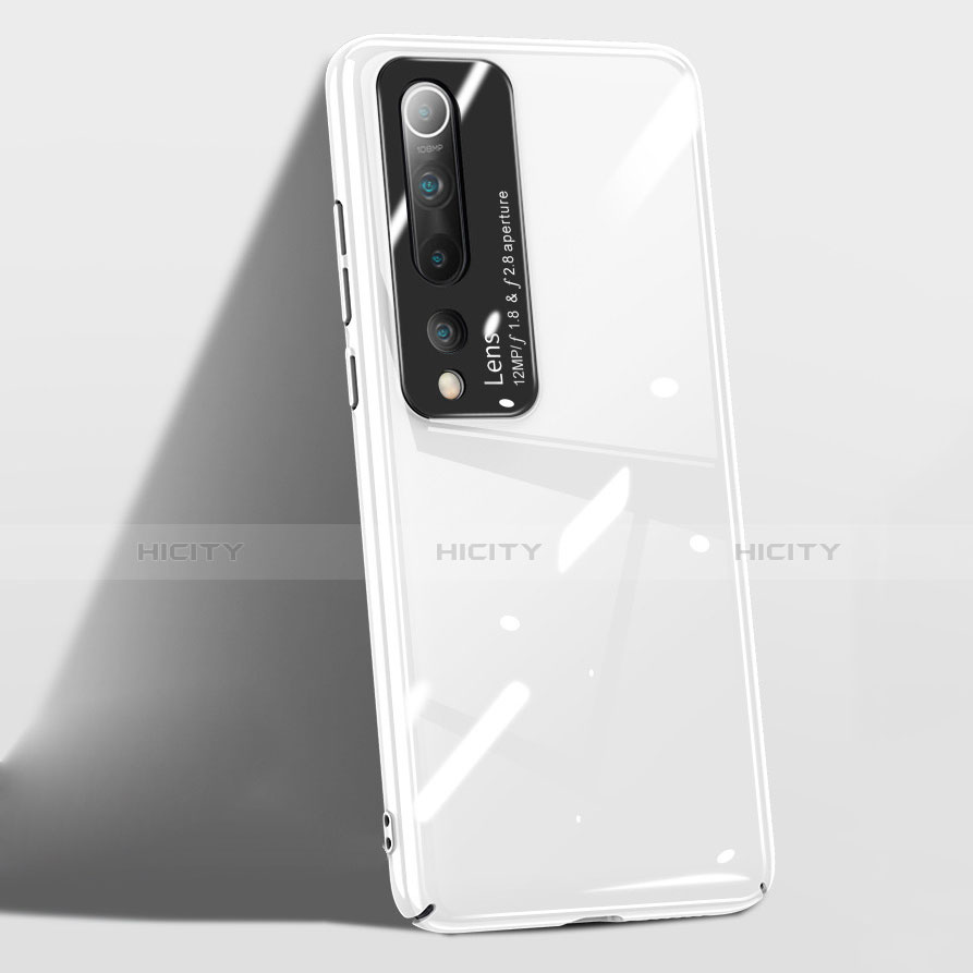 Handyhülle Hülle Hartschalen Kunststoff Schutzhülle Tasche Matt T01 für Xiaomi Mi 10 groß