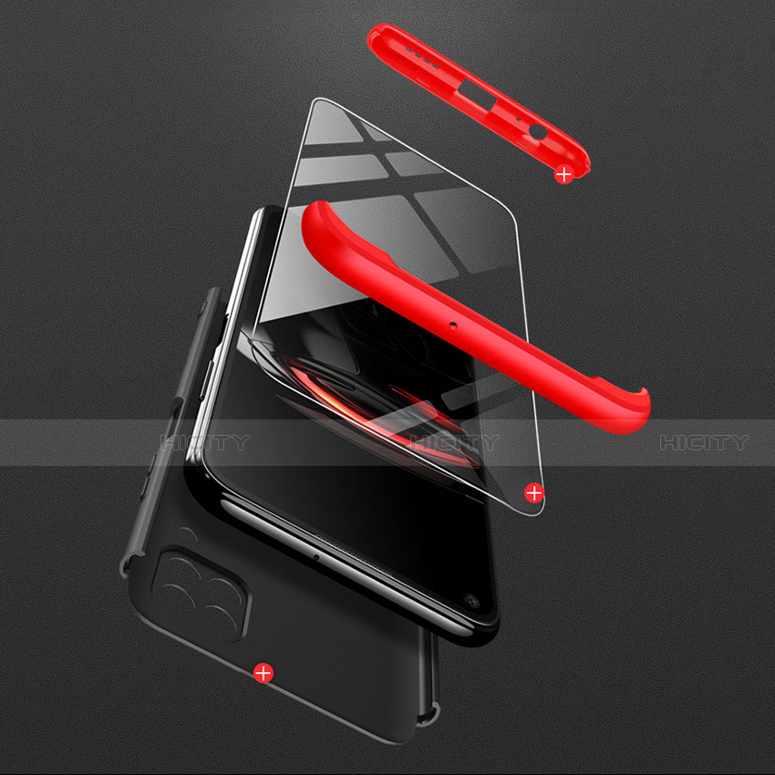 Handyhülle Hülle Hartschalen Kunststoff Schutzhülle Tasche Matt Vorder und Rückseite 360 Grad Ganzkörper für Huawei Nova 7i