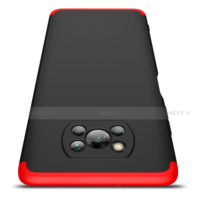 Handyhülle Hülle Hartschalen Kunststoff Schutzhülle Tasche Matt Vorder und Rückseite 360 Grad Ganzkörper für Xiaomi Poco X3 NFC groß
