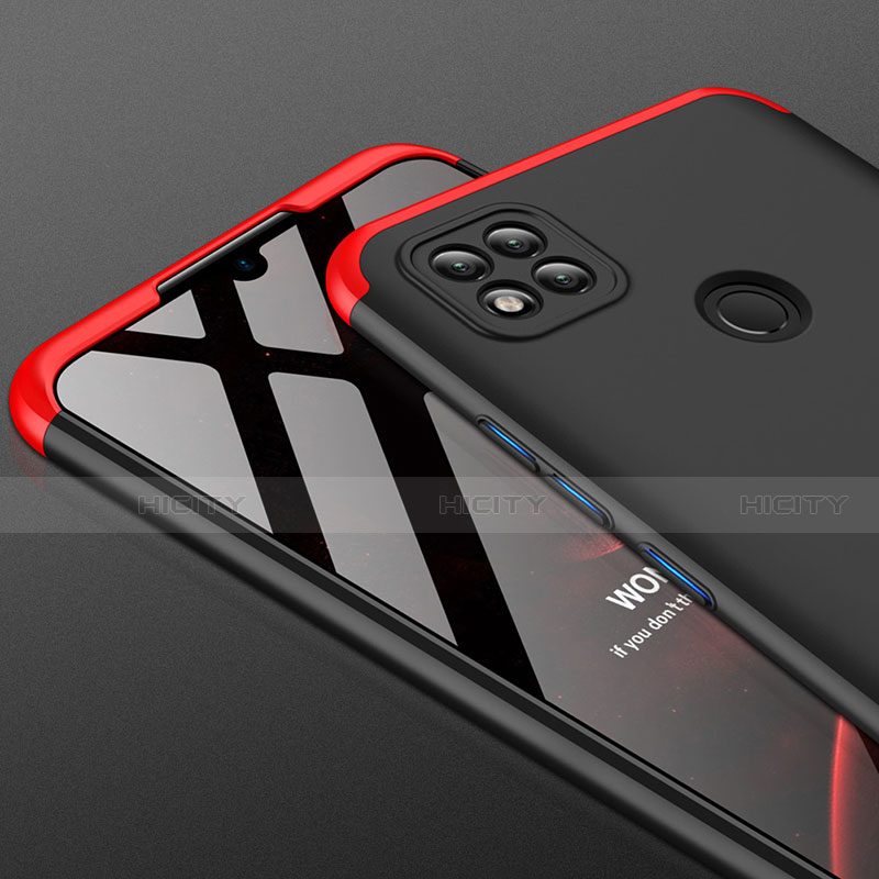 Handyhülle Hülle Hartschalen Kunststoff Schutzhülle Tasche Matt Vorder und Rückseite 360 Grad Ganzkörper M01 für Xiaomi Redmi 9C NFC