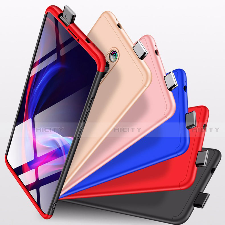Handyhülle Hülle Hartschalen Kunststoff Schutzhülle Tasche Matt Vorder und Rückseite 360 Grad Ganzkörper P01 für Xiaomi Redmi K20