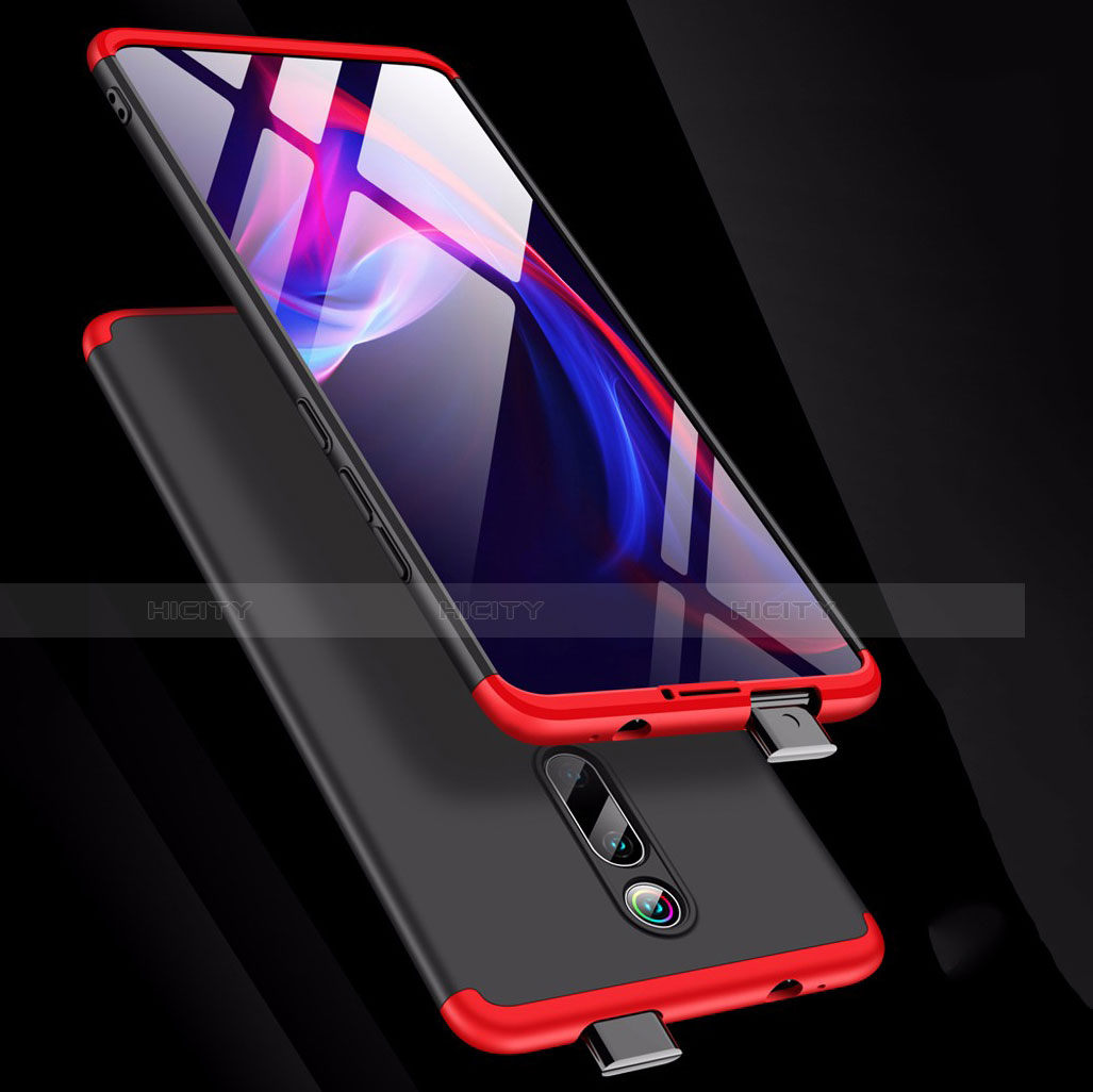 Handyhülle Hülle Hartschalen Kunststoff Schutzhülle Tasche Matt Vorder und Rückseite 360 Grad Ganzkörper P01 für Xiaomi Redmi K20 Pro