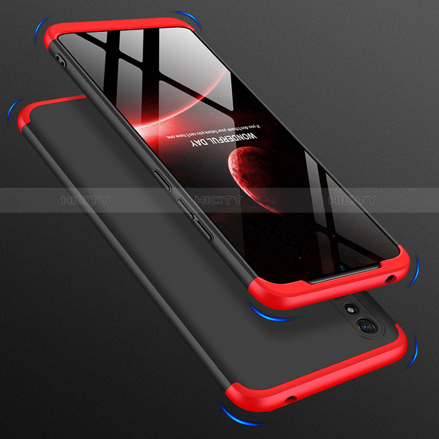 Handyhülle Hülle Hartschalen Kunststoff Schutzhülle Tasche Matt Vorder und Rückseite 360 Grad Ganzkörper P03 für Xiaomi Redmi 9A groß