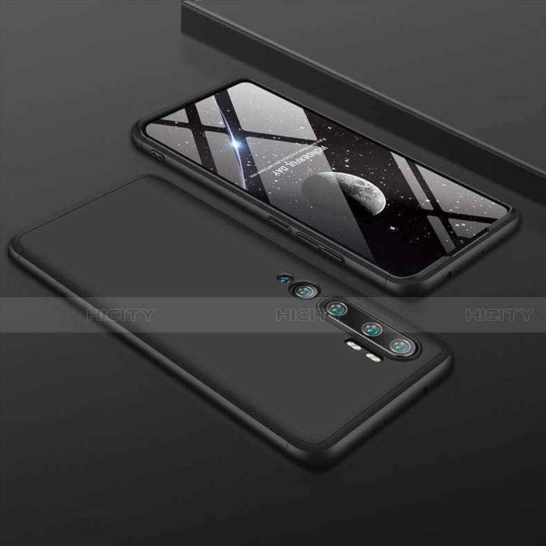 Handyhülle Hülle Hartschalen Kunststoff Schutzhülle Tasche Matt Vorder und Rückseite 360 Grad Ganzkörper R01 für Xiaomi Mi Note 10 Pro