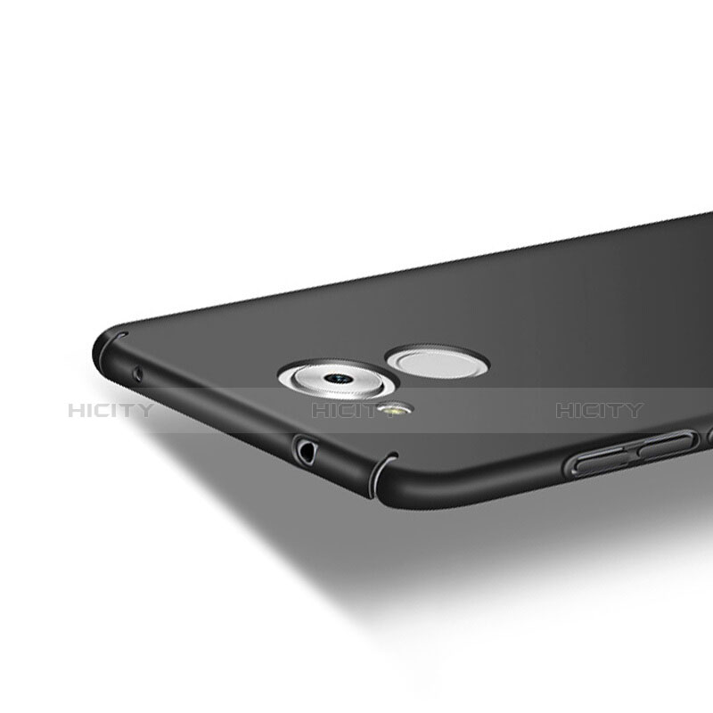 Handyhülle Hülle Kunststoff Schutzhülle Matt für Huawei Enjoy 6S Schwarz groß