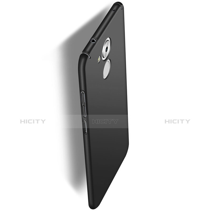 Handyhülle Hülle Kunststoff Schutzhülle Matt für Huawei Enjoy 6S Schwarz groß