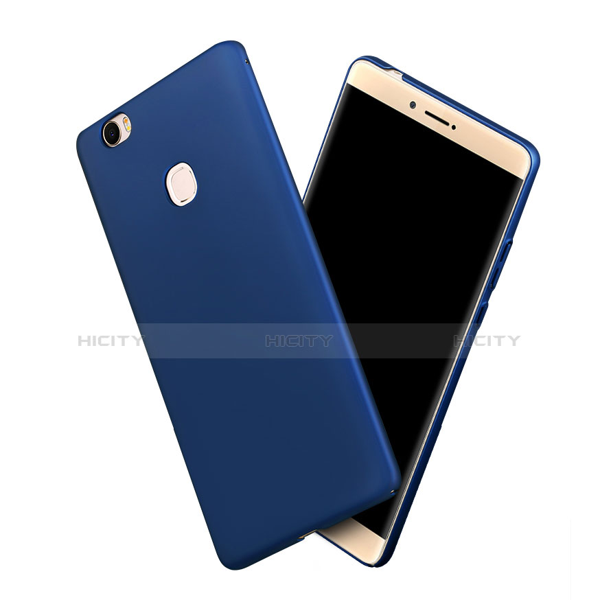 Handyhülle Hülle Kunststoff Schutzhülle Matt für Huawei Honor Note 8 Blau groß