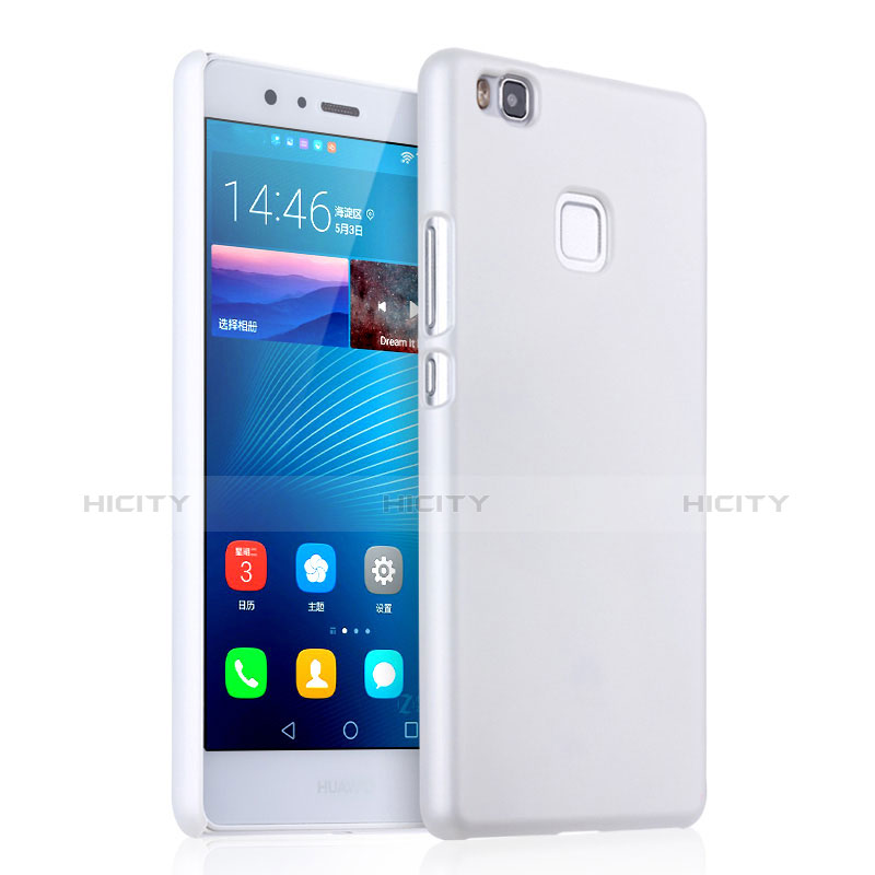 Handyhülle Hülle Kunststoff Schutzhülle Matt für Huawei P9 Lite Weiß Plus