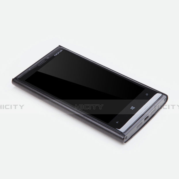 Handyhülle Hülle Kunststoff Schutzhülle Matt für Nokia Lumia 920 Schwarz
