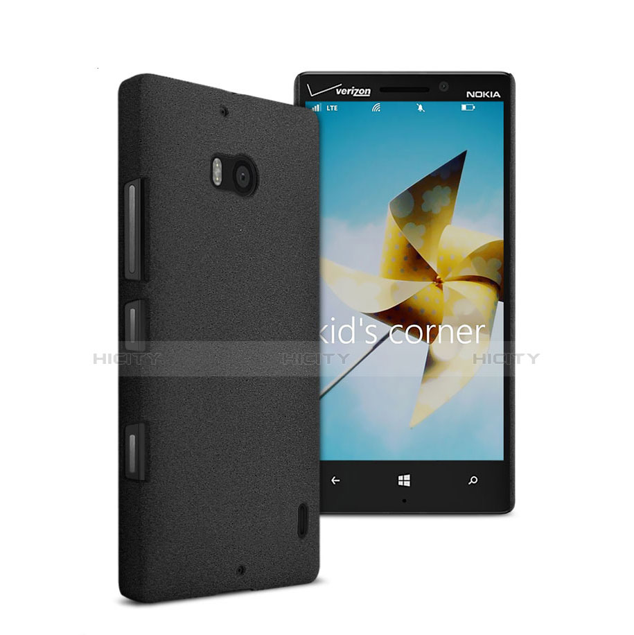 Handyhülle Hülle Kunststoff Schutzhülle Matt für Nokia Lumia 930 Schwarz
