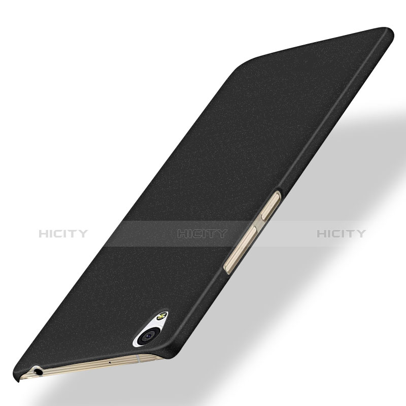 Handyhülle Hülle Kunststoff Schutzhülle Matt für OnePlus X Schwarz Plus