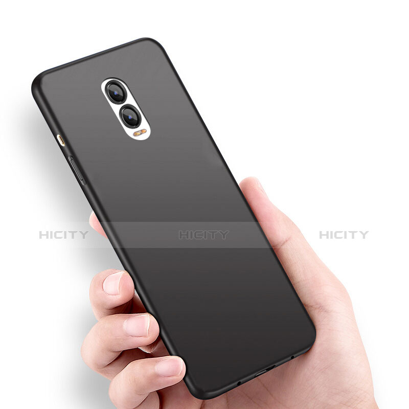Handyhülle Hülle Kunststoff Schutzhülle Matt für Samsung Galaxy C7 (2017) Schwarz