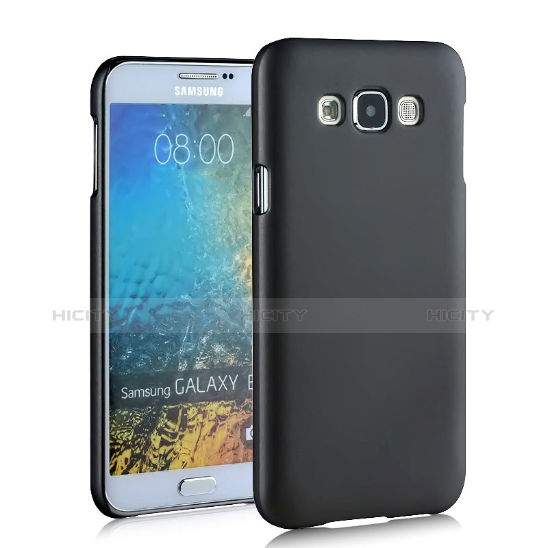 Handyhülle Hülle Kunststoff Schutzhülle Matt für Samsung Galaxy Grand 3 G7200 Schwarz Plus