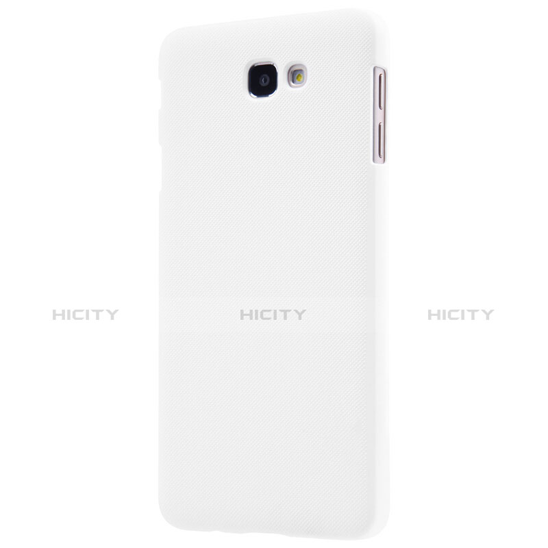 Handyhülle Hülle Kunststoff Schutzhülle Matt für Samsung Galaxy J5 Prime G570F Weiß
