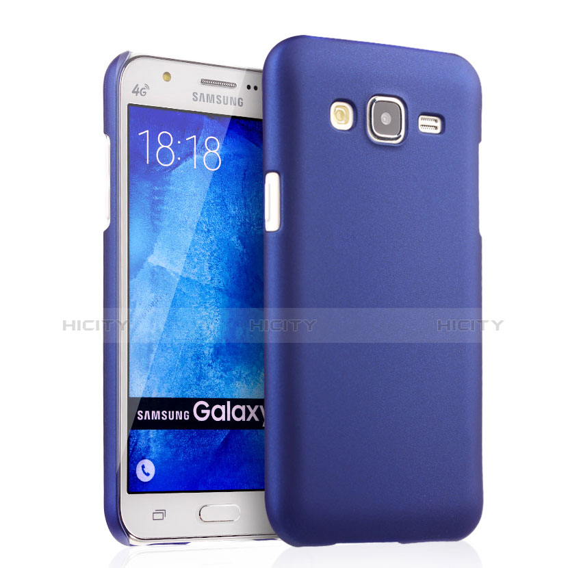Handyhülle Hülle Kunststoff Schutzhülle Matt für Samsung Galaxy J5 SM-J500F Blau Plus
