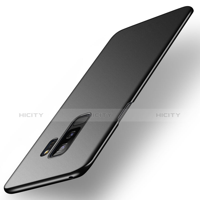 Handyhülle Hülle Kunststoff Schutzhülle Matt für Samsung Galaxy S9 Plus Schwarz