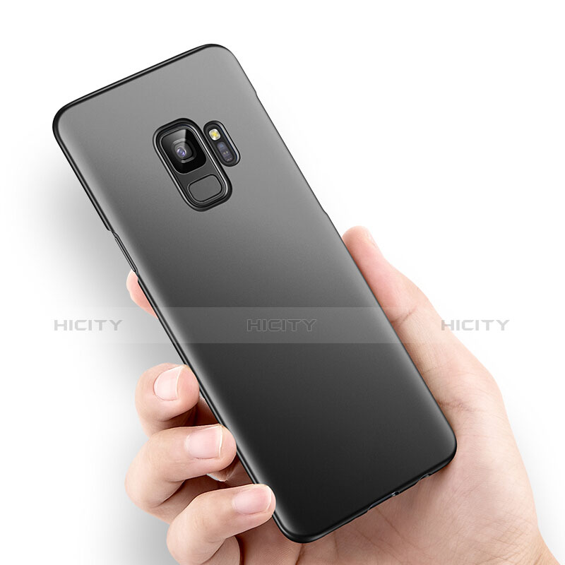 Handyhülle Hülle Kunststoff Schutzhülle Matt für Samsung Galaxy S9 Schwarz