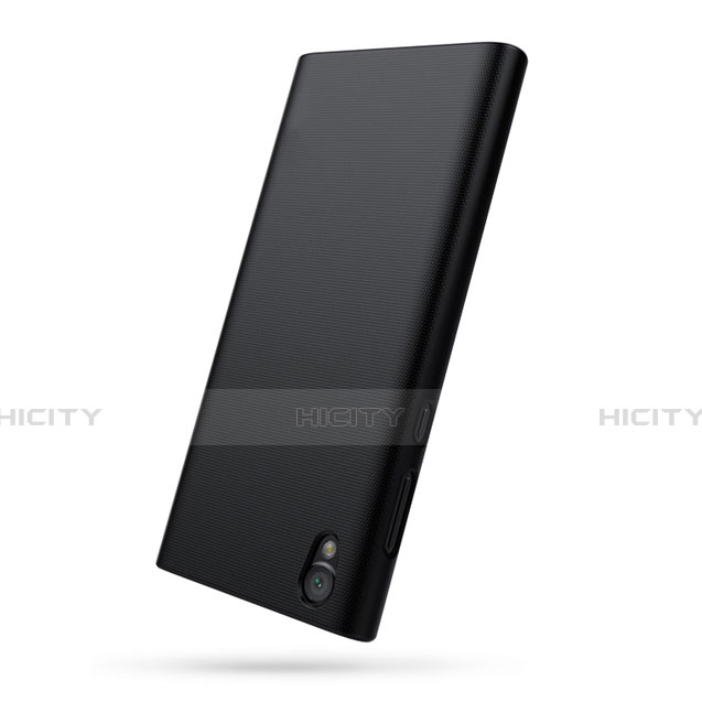 Handyhülle Hülle Kunststoff Schutzhülle Matt für Sony Xperia L1 Schwarz