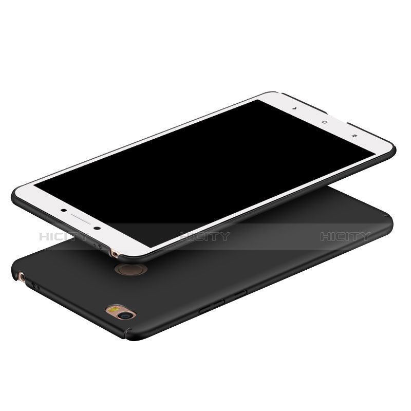 Handyhülle Hülle Kunststoff Schutzhülle Matt für Xiaomi Mi Max Schwarz groß