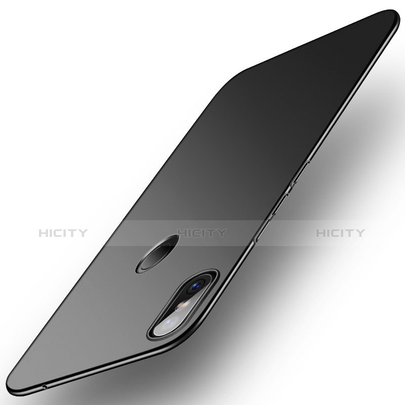 Handyhülle Hülle Kunststoff Schutzhülle Matt für Xiaomi Mi Mix 2S Schwarz groß