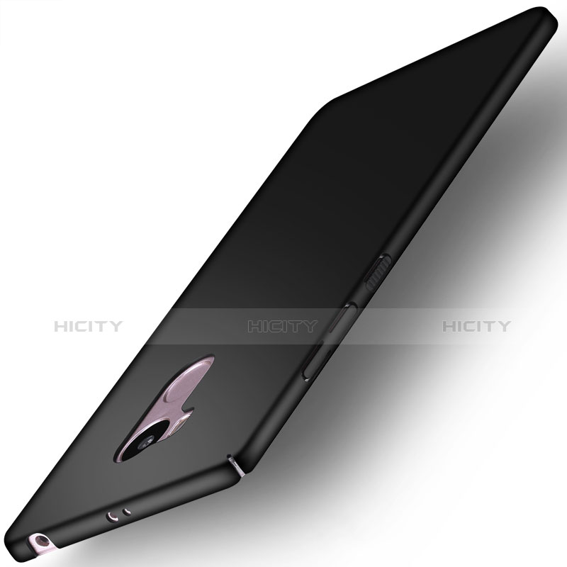 Handyhülle Hülle Kunststoff Schutzhülle Matt für Xiaomi Redmi 4 Prime High Edition Schwarz