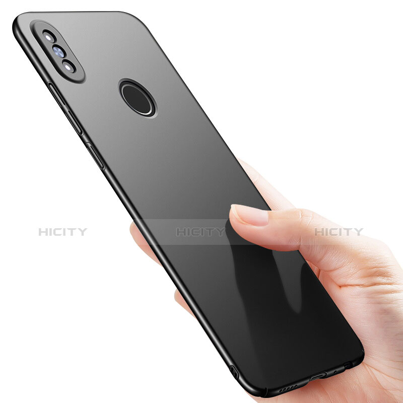 Handyhülle Hülle Kunststoff Schutzhülle Matt für Xiaomi Redmi Note 5 Schwarz groß