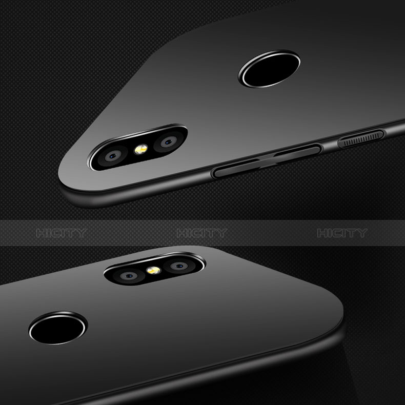 Handyhülle Hülle Kunststoff Schutzhülle Matt für Xiaomi Redmi S2 Schwarz groß