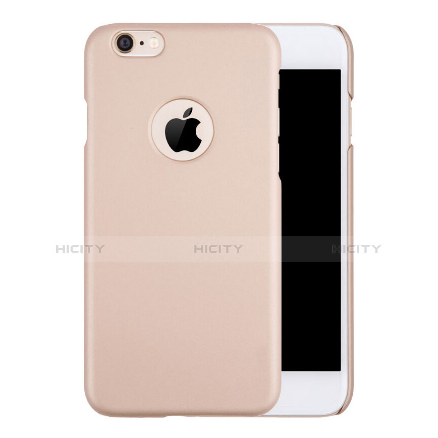 Handyhülle Hülle Kunststoff Schutzhülle Matt Loch für Apple iPhone 6S Plus Rosegold