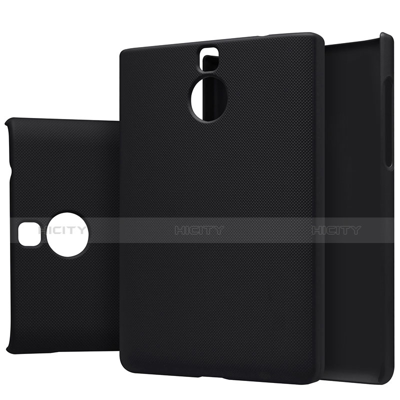 Handyhülle Hülle Kunststoff Schutzhülle Matt M01 für Blackberry Passport Silver Edition Schwarz Plus