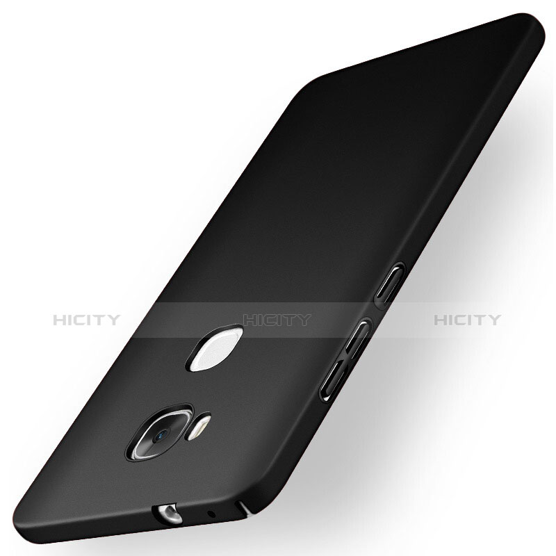 Handyhülle Hülle Kunststoff Schutzhülle Matt M01 für Huawei GR5 Schwarz Plus