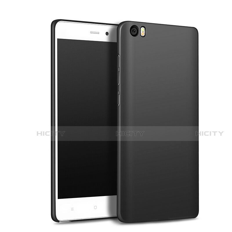 Handyhülle Hülle Kunststoff Schutzhülle Matt M01 für Xiaomi Mi Note Schwarz Plus