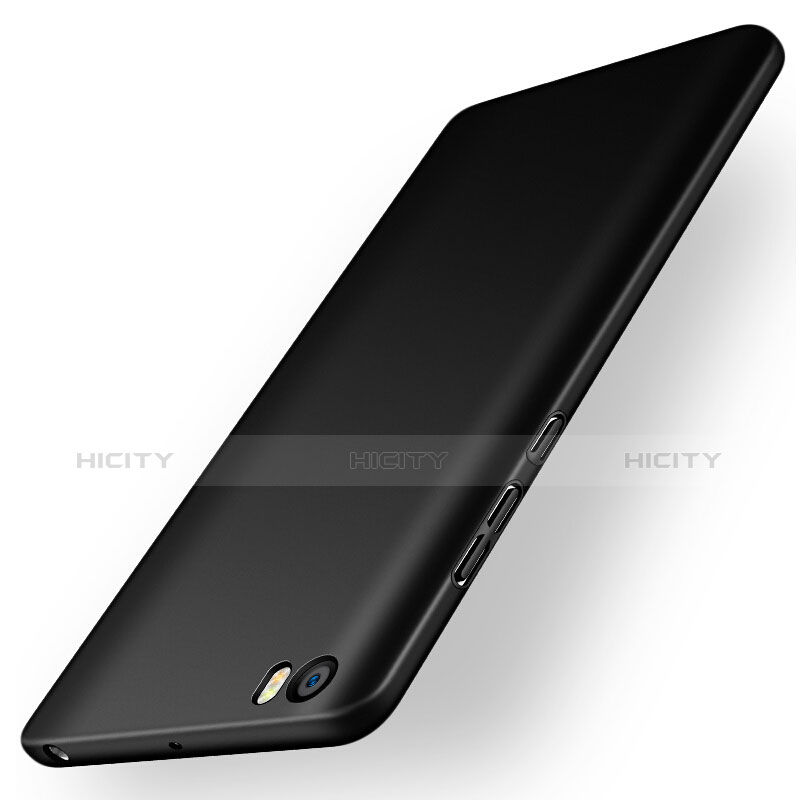 Handyhülle Hülle Kunststoff Schutzhülle Matt M01 für Xiaomi Mi Note Schwarz groß