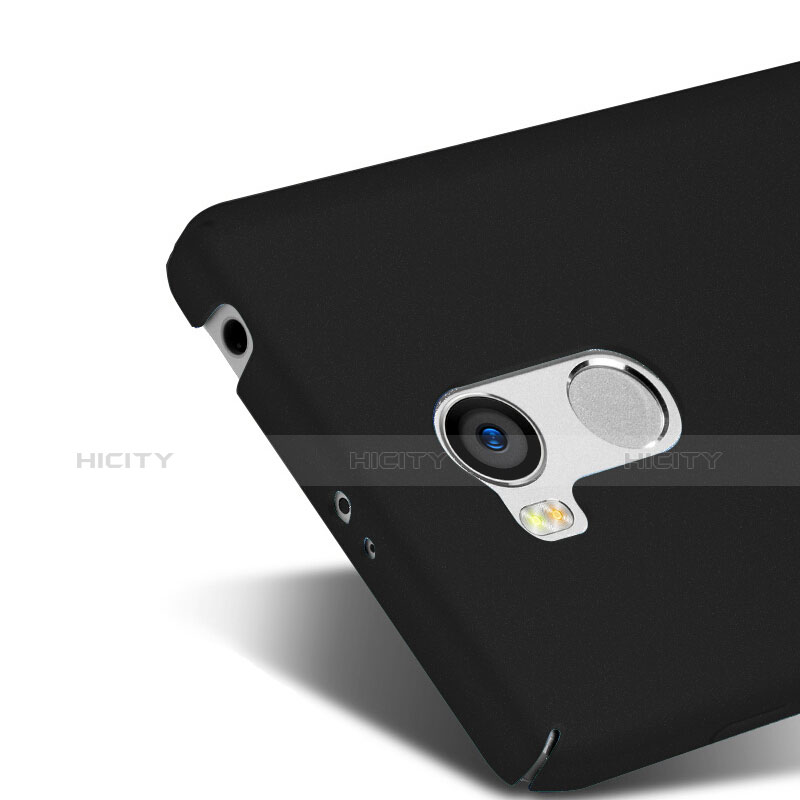 Handyhülle Hülle Kunststoff Schutzhülle Matt M01 für Xiaomi Redmi 4 Prime High Edition Schwarz
