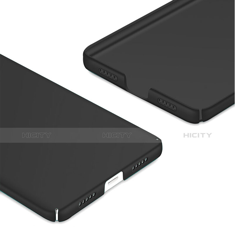 Handyhülle Hülle Kunststoff Schutzhülle Matt M01 für Xiaomi Redmi 4 Prime High Edition Schwarz groß