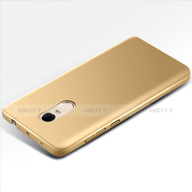 Handyhülle Hülle Kunststoff Schutzhülle Matt M01 für Xiaomi Redmi Note 4 Gold Plus