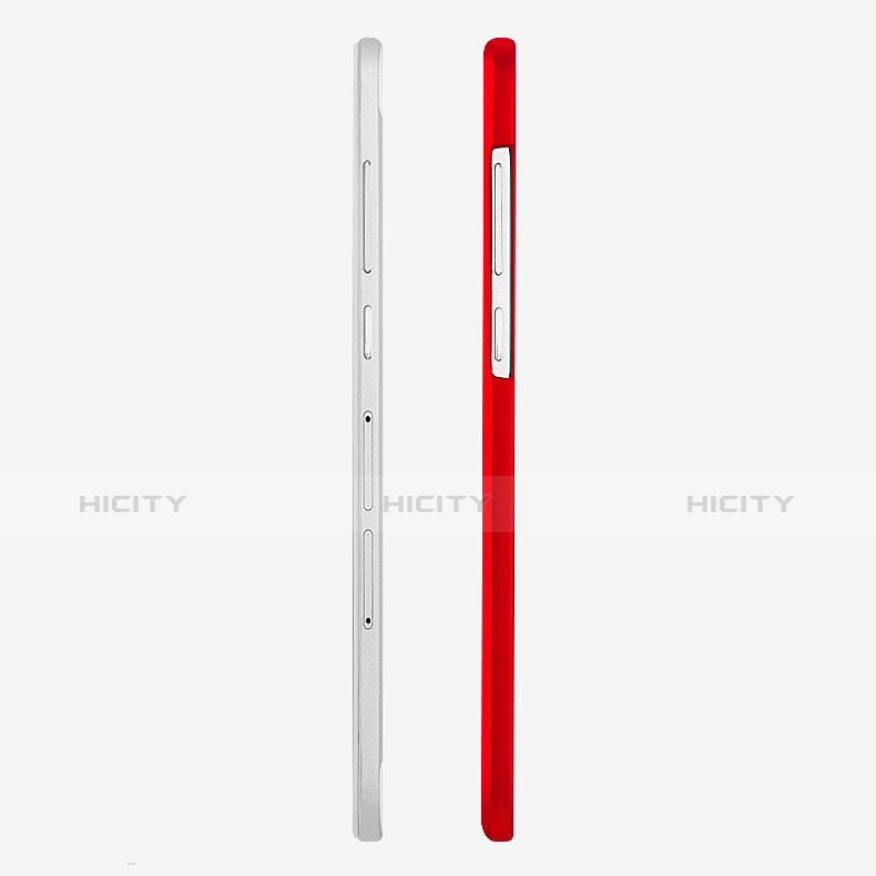 Handyhülle Hülle Kunststoff Schutzhülle Matt M02 für Huawei Ascend G7 Rot