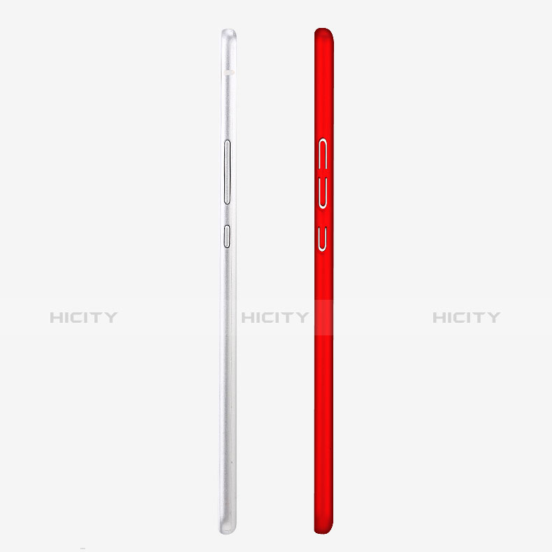 Handyhülle Hülle Kunststoff Schutzhülle Matt M02 für Huawei G9 Lite Rot groß