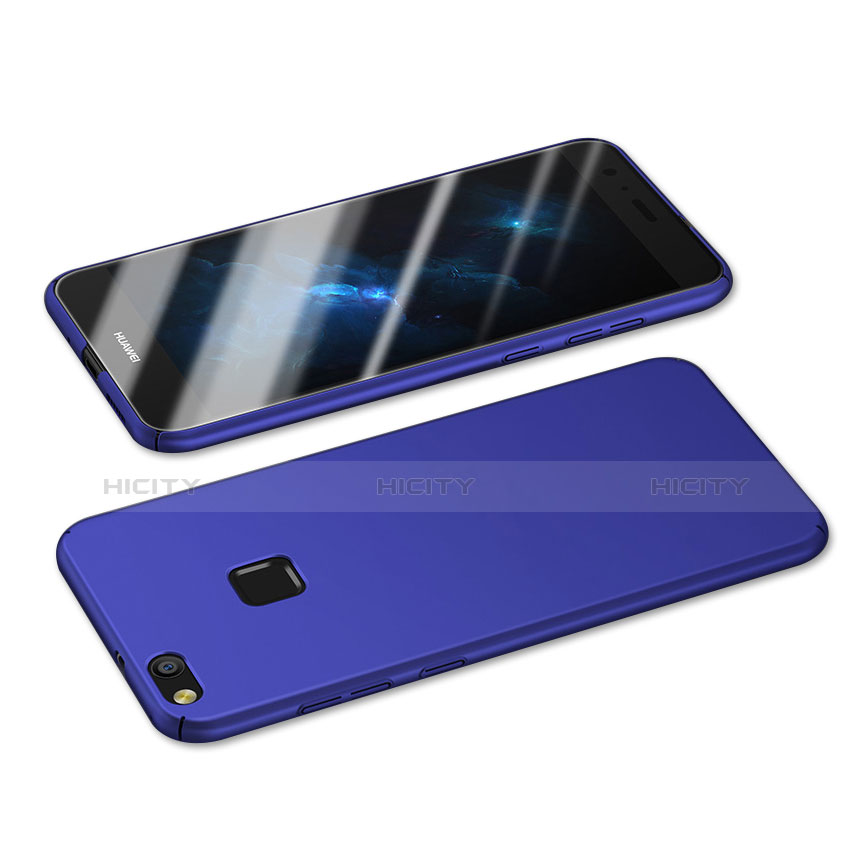 Handyhülle Hülle Kunststoff Schutzhülle Matt M02 für Huawei GR3 (2017) Blau groß