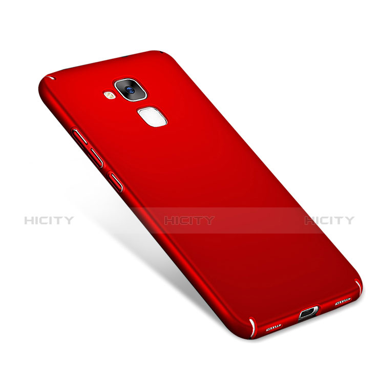 Handyhülle Hülle Kunststoff Schutzhülle Matt M02 für Huawei GT3 Rot groß
