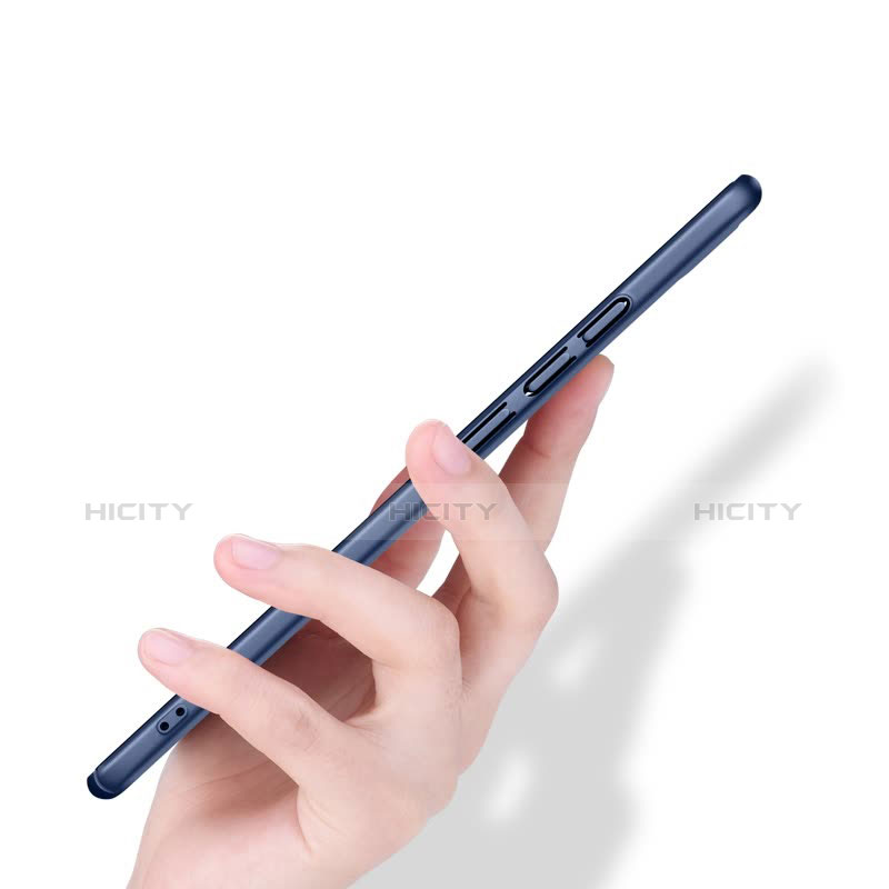 Handyhülle Hülle Kunststoff Schutzhülle Matt M02 für Huawei Honor 10 Blau