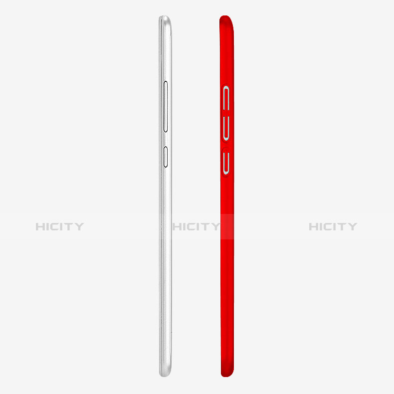 Handyhülle Hülle Kunststoff Schutzhülle Matt M02 für Huawei Honor 5C Rot groß