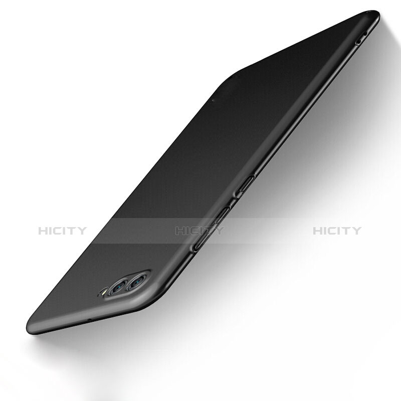 Handyhülle Hülle Kunststoff Schutzhülle Matt M02 für Huawei Nova 2S Schwarz groß