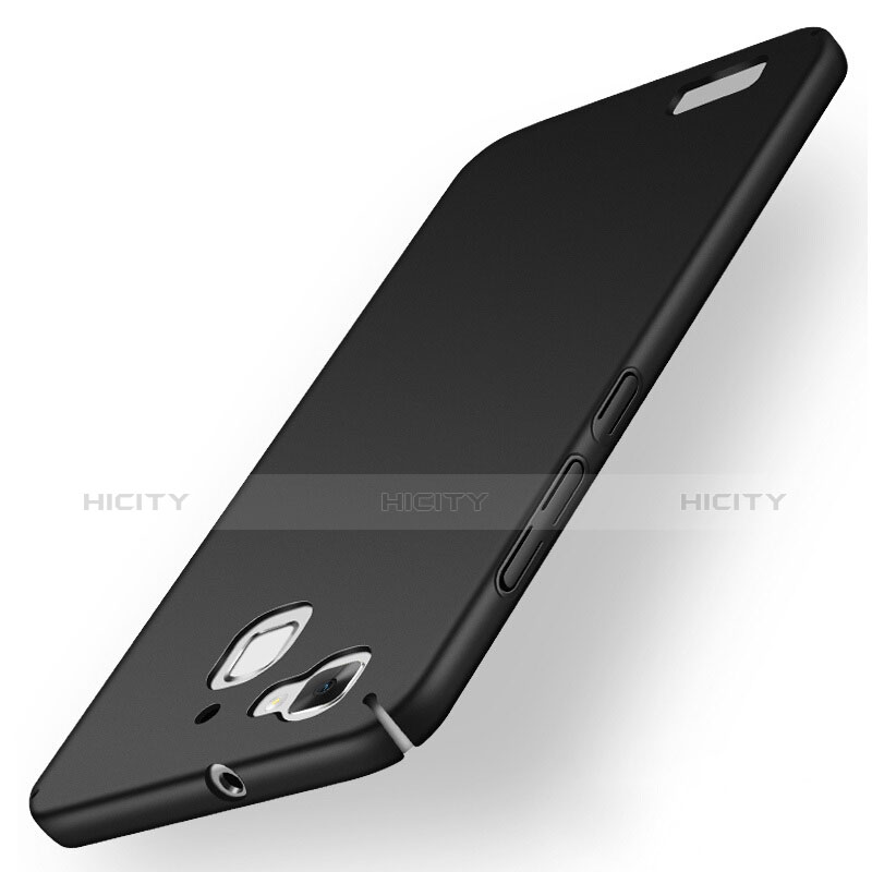 Handyhülle Hülle Kunststoff Schutzhülle Matt M02 für Huawei P8 Lite Smart Schwarz