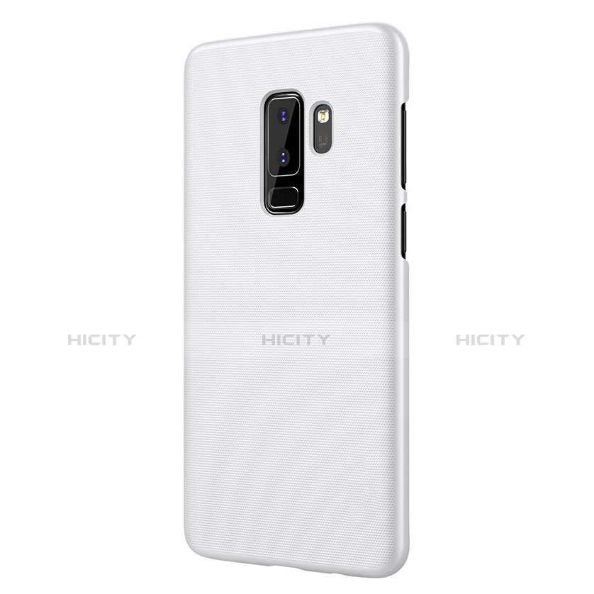 Handyhülle Hülle Kunststoff Schutzhülle Matt M02 für Samsung Galaxy S9 Plus Weiß